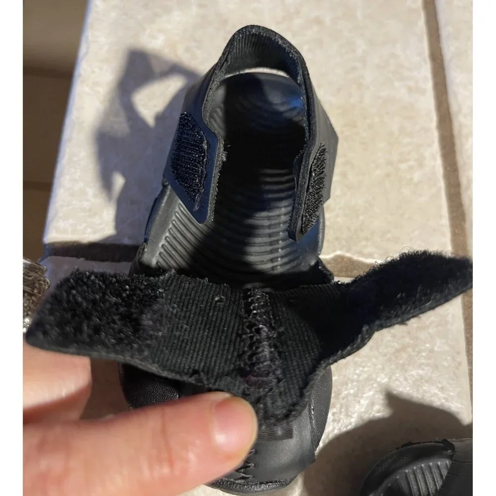 Nike Baby Boy's Sunray Protect 2 TD (Infant/Toddler) Black/White 4C Toddler Baby - Picture 7 of 9